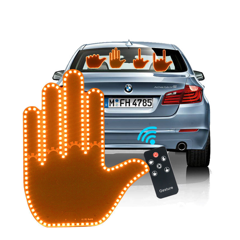 Car Hand Gesture LED Light