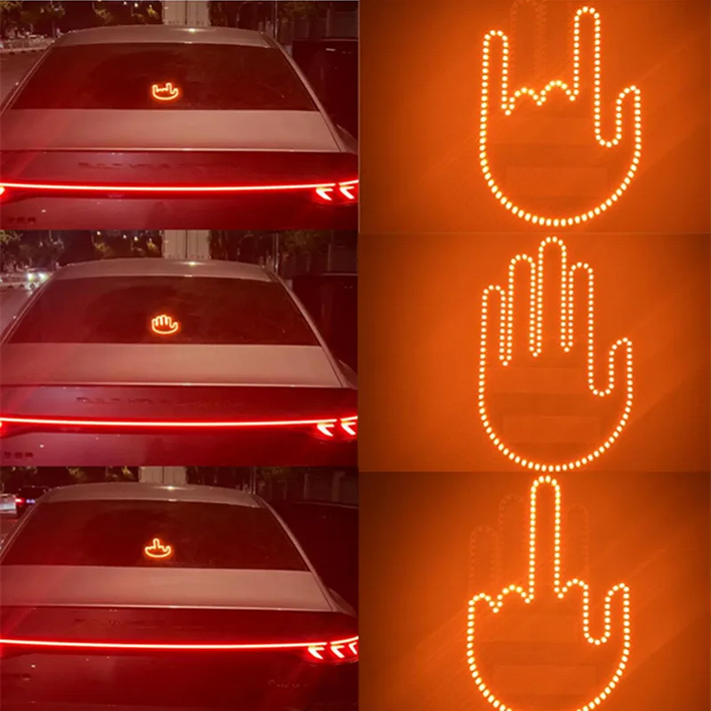 Car Hand Gesture LED Light