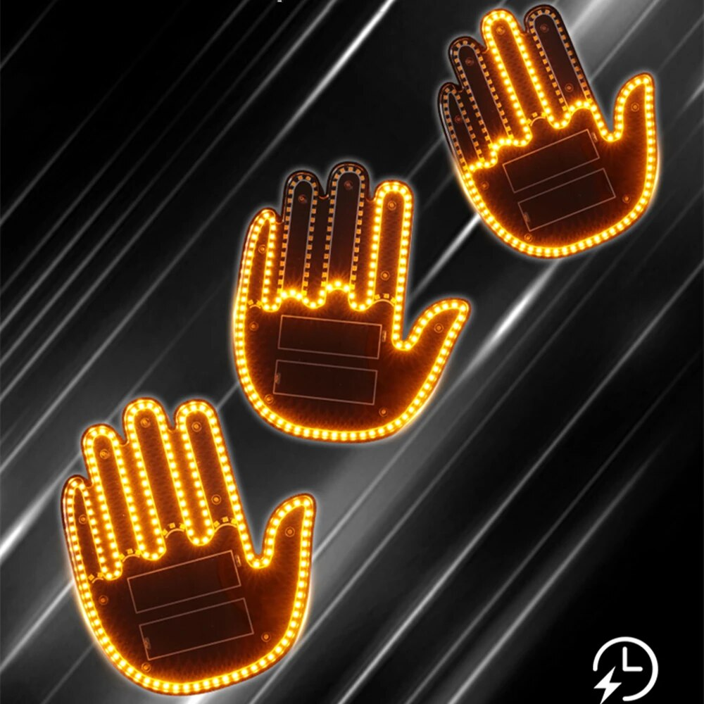 Car Hand Gesture LED Light