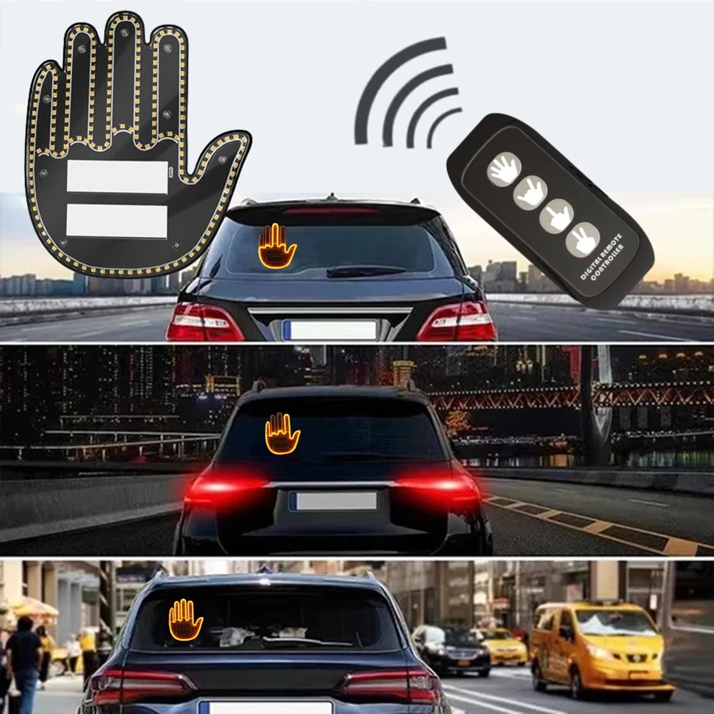 Car Hand Gesture LED Light