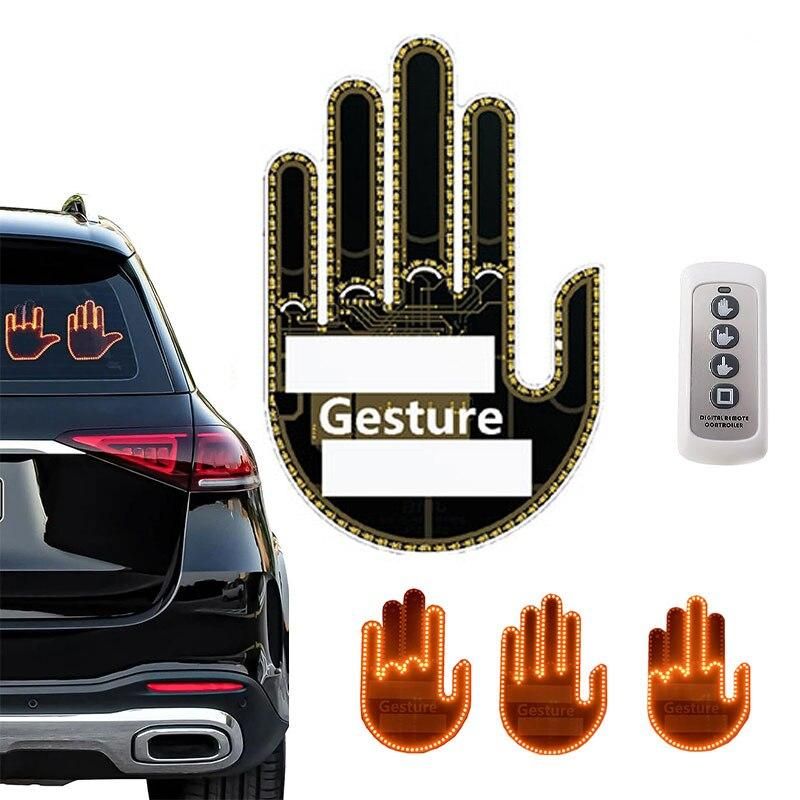 Car Hand Gesture LED Light