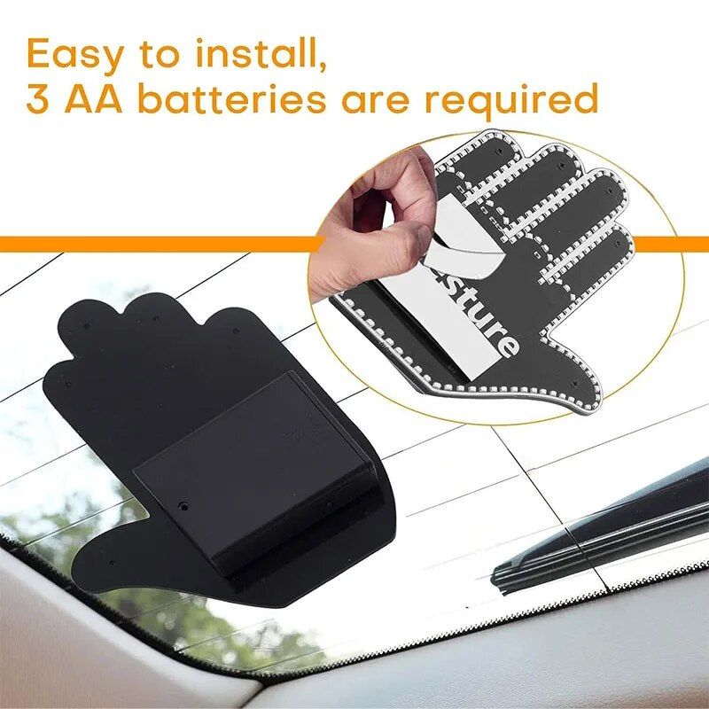 Car Hand Gesture LED Light