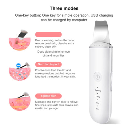 Selvara™ Ultrasonic Skin Scrubber & Blackhead Remover