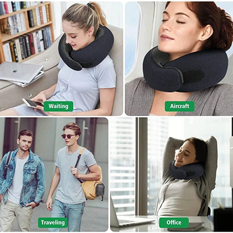 Memory Foam Travel Neck Pillow