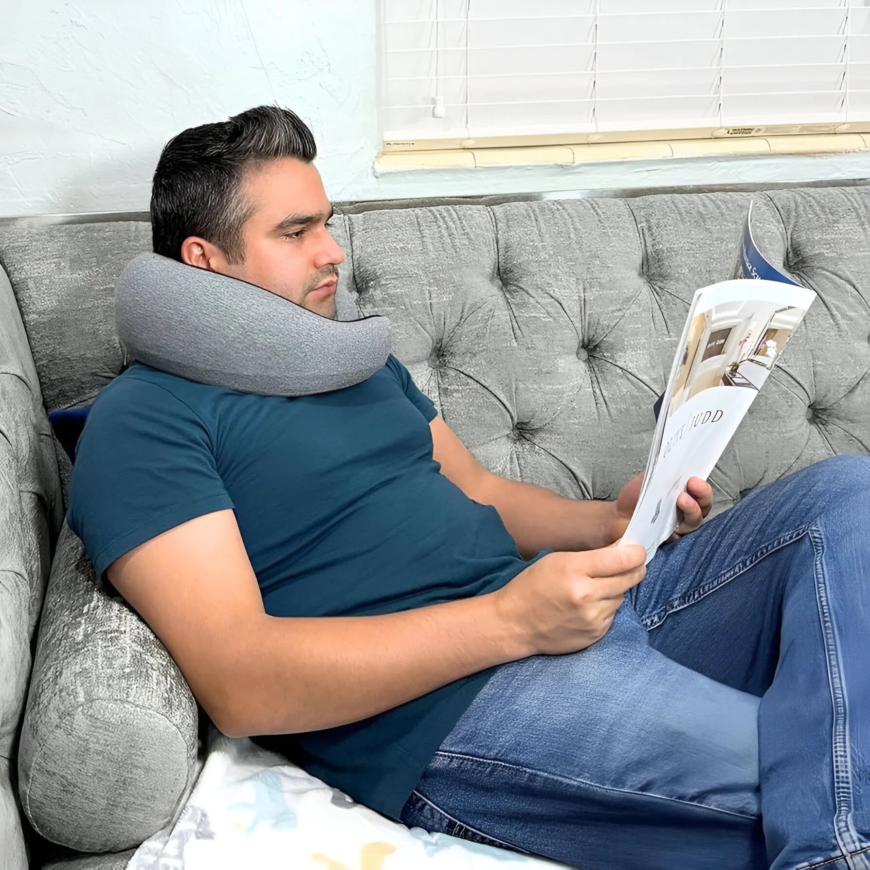 Memory Foam Travel Neck Pillow